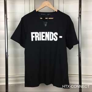 VLONE T-Shirt NYC Black/White FRIENDS